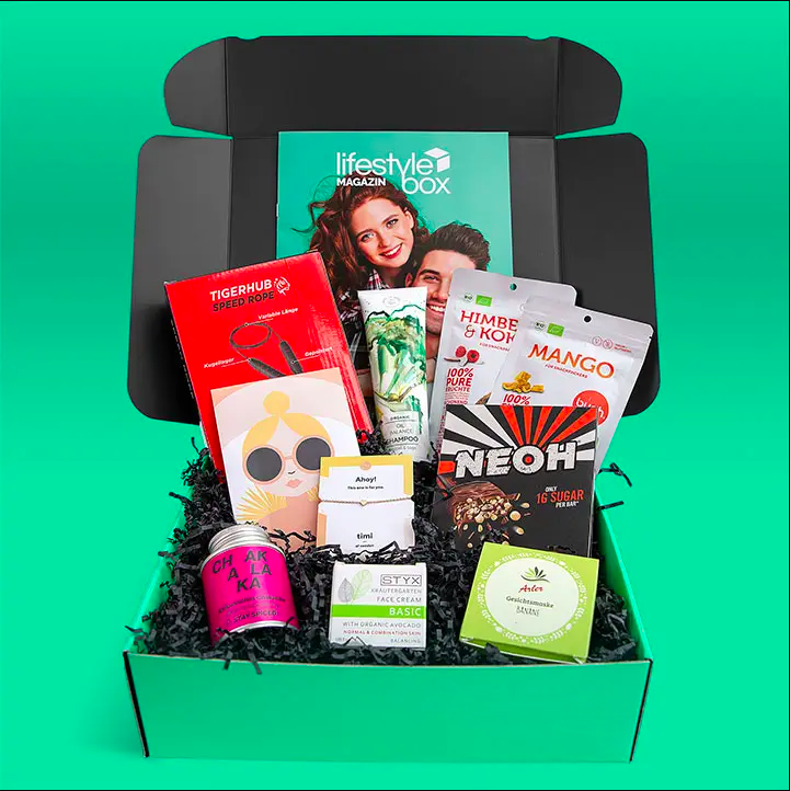 Lifestylebox by the start up freebiebox